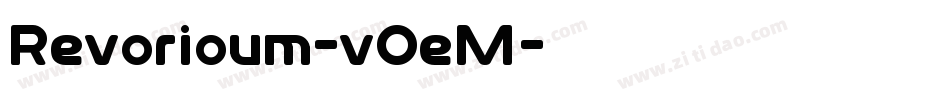 Revorioum-vOeM字体转换