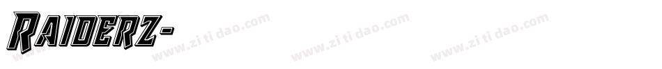Raiderz字体转换