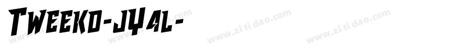 Tweekd-jY4l字体转换 Tweekd-jY4l字体转换