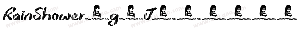 RainShower-g8J3字体转换