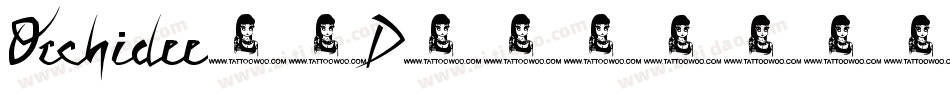 Orchidee-1D74字体转换