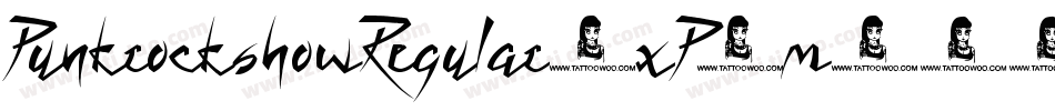 PunkrockshowRegular-xP4m字体转换