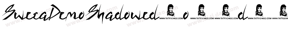 SweraDemoShadowed-o74d字体转换