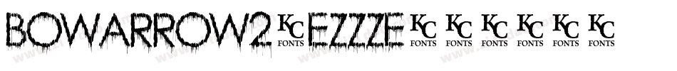 Bowarrow2-eZZZe字体转换