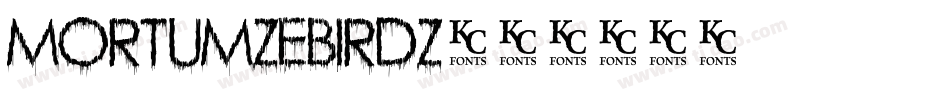MortumZeBirdz字体转换