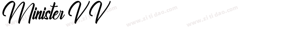 Minister-V3V字体转换