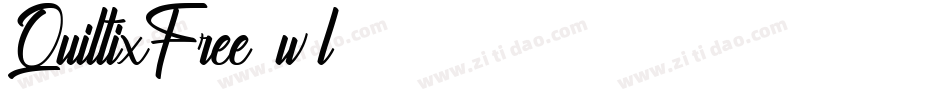 QuiltixFree-2w4l字体转换