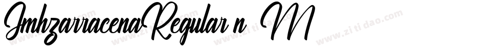 JmhzarracenaRegular-n60M字体转换