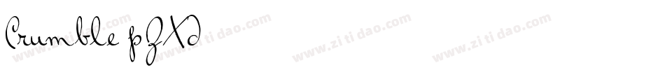 Crumble-pZXd字体转换