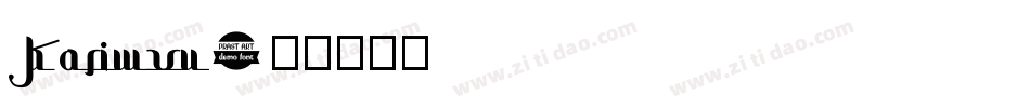 Karimun字体转换