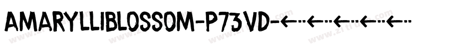 AmarylliBlossom-p73vD字体转换