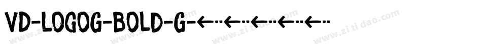 VD-LogoG-Bold-G字体转换