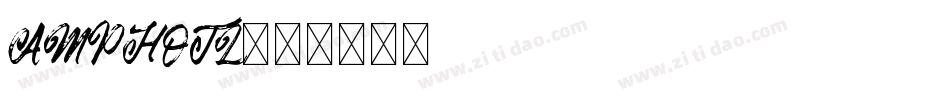 AMPHOTL字体转换