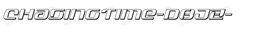 Chasingtime-d8JZ字体转换