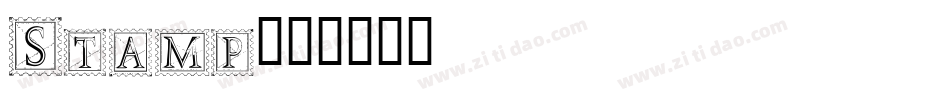Stamp字体转换