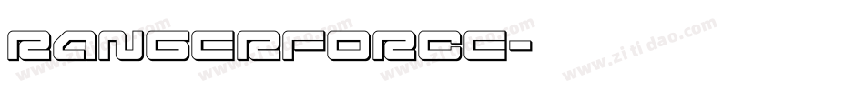 rangerforce字体转换