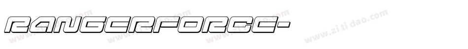 rangerforce字体转换