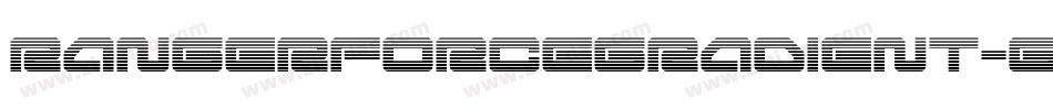 RangerForceGradient-GO3Dq字体转换