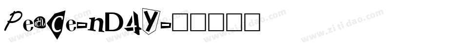 Peace-nD4Y字体转换