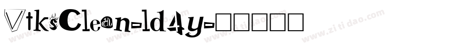 VtksClean-ld4y字体转换 VtksClean-ld4y字体转换
