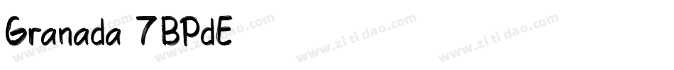 Granada-7BPdE字体转换