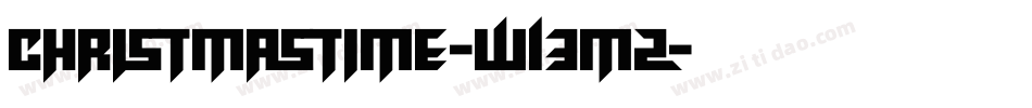 Christmastime-w13Mz字体转换