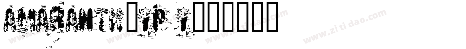 Amaranth-YP1y字体转换