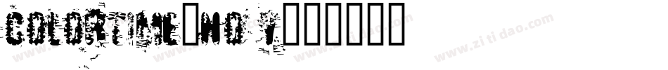 Colortime-no1Y字体转换