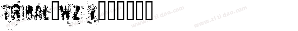 Tribal-WZ1Y字体转换