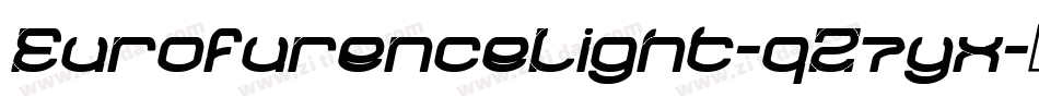EurofurenceLight-qZ7yx字体转换