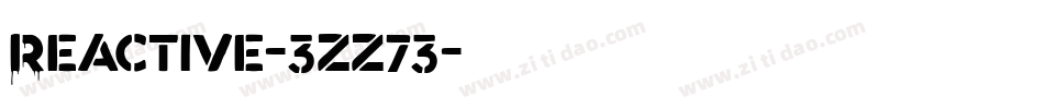 Reactive-3zz73字体转换