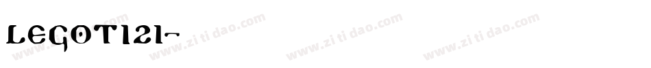 LEGOT12I字体转换