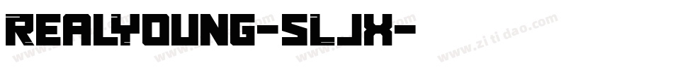 RealYoung-5Ljx字体转换