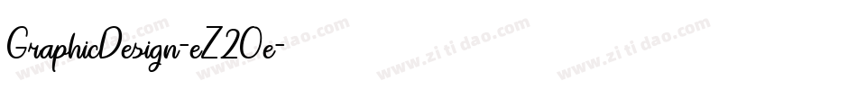 GraphicDesign-eZ2Oe字体转换