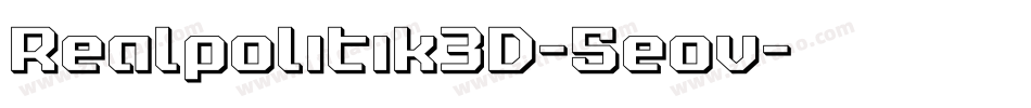 Realpolitik3D-5eov字体转换
