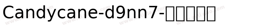 Candycane-d9nn7字体转换
