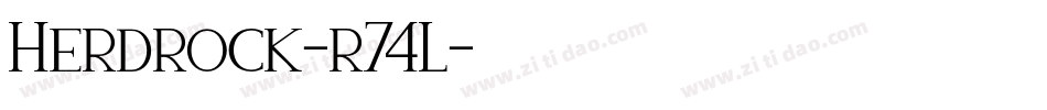 Herdrock-r74L字体转换