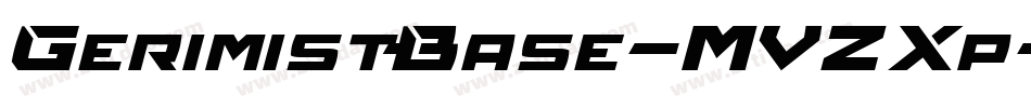 GerimistBase-MVZXp字体转换
