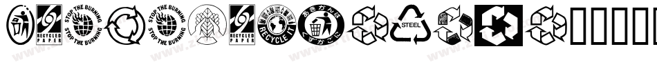 Recycleit-YDL字体转换