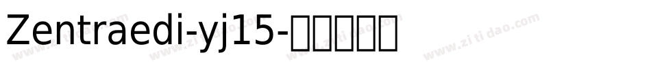 Zentraedi-yj15字体转换
