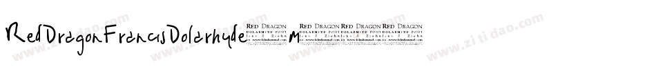 RedDragonFrancisDolarhyde-m262字体转换