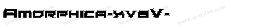 Amorphica-xv6V字体转换