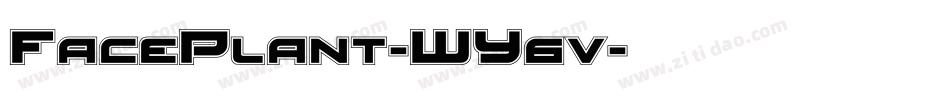 FacePlant-WY6v字体转换