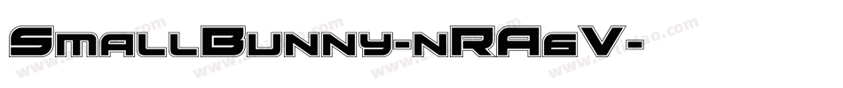 SmallBunny-nRA6V字体转换 SmallBunny-nRA6V字体转换