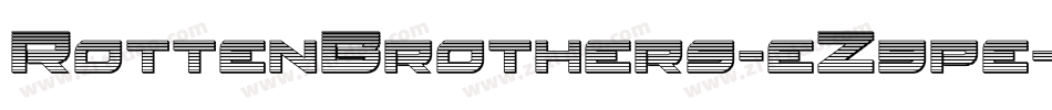 RottenBrothers-eZ9pe字体转换