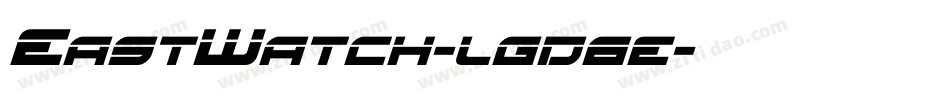 EastWatch-lgd6e字体转换