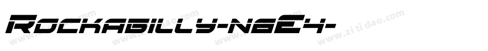 Rockabilly-n6E4字体转换 Rockabilly-n6E4字体转换