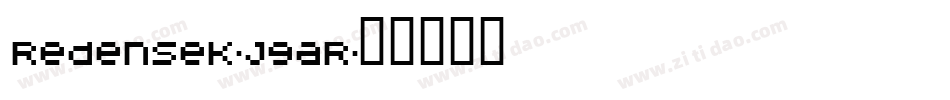Redensek-j9aR字体转换