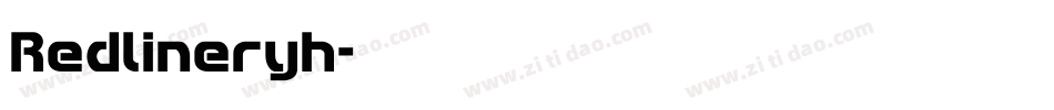 Redlineryh字体转换
