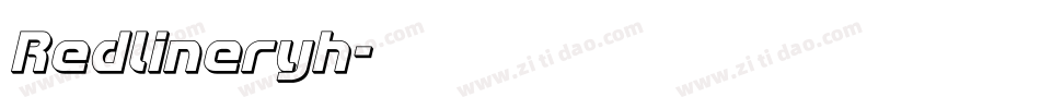 Redlineryh字体转换